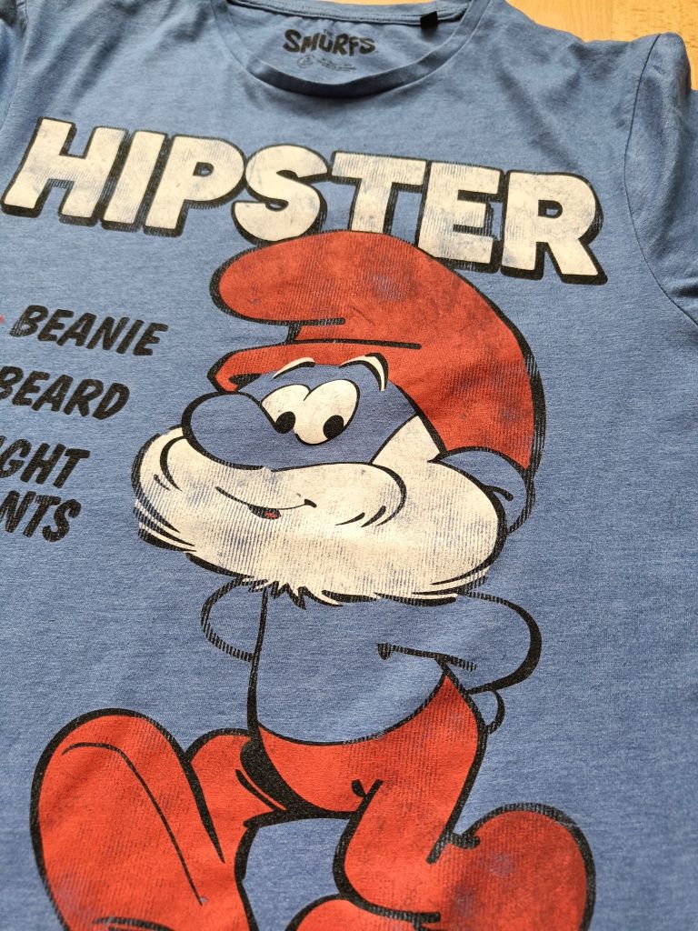 Koszulka Papa Smerf Smurfs M/L