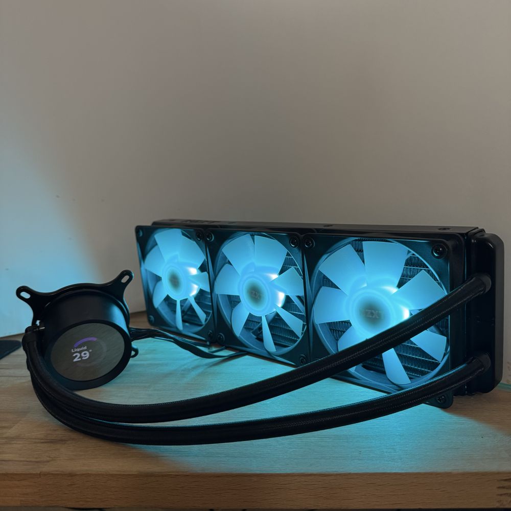 Водянка з екраном NZXT Kraken 360 Rgb водяне охолодження, кулер