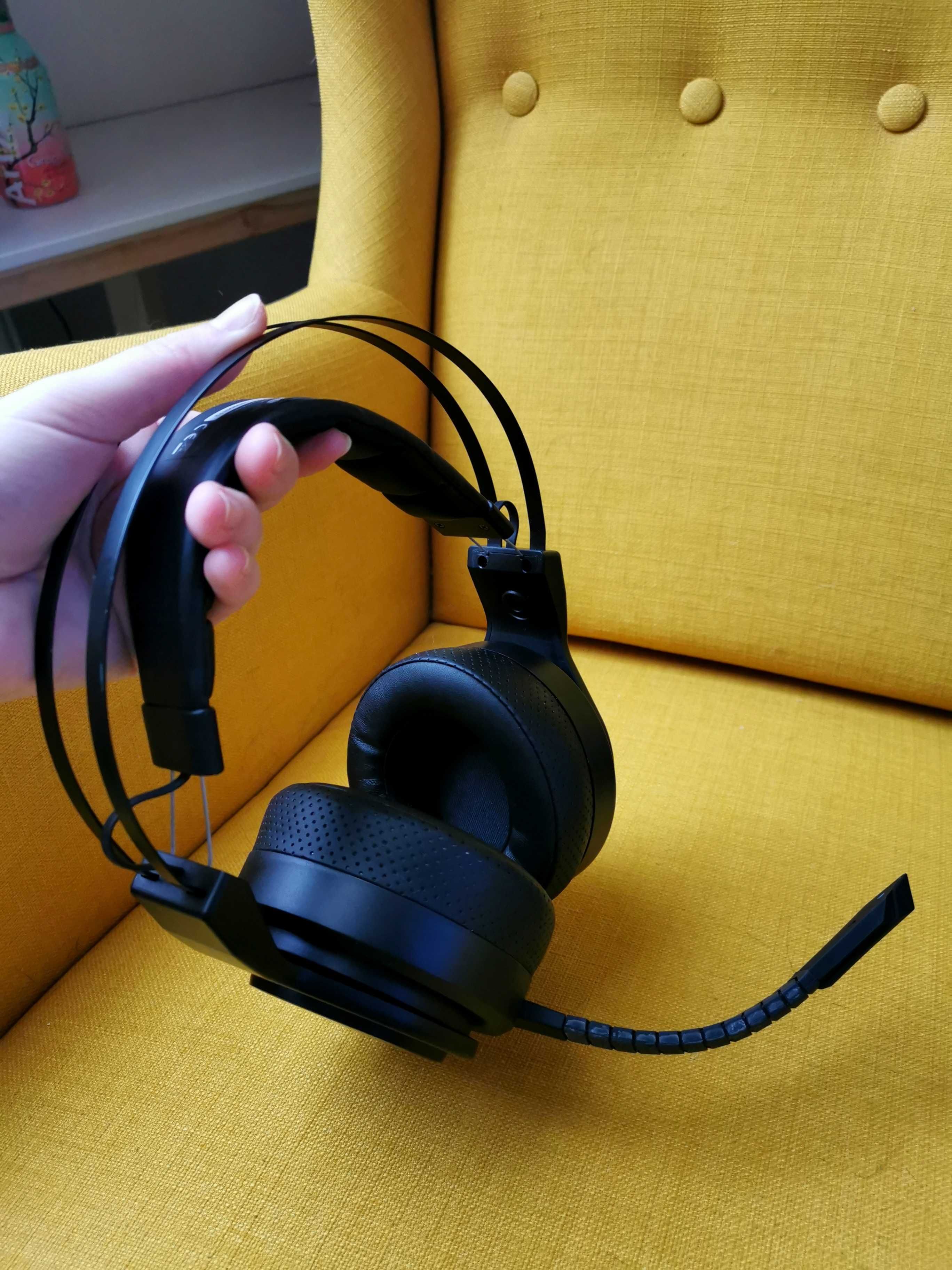 Słuchawki bezprzewodowe nauszne do grania Qilive gaming headset Q.3738