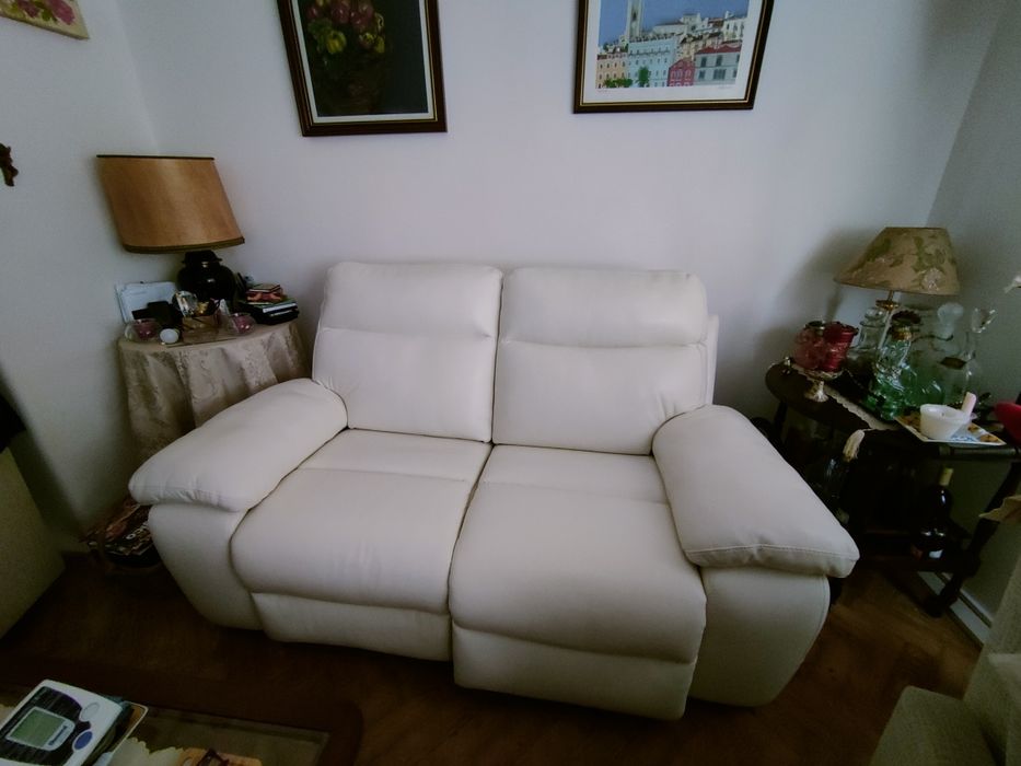 Novo preço sofá com relax de dois lugares com pouco uso
