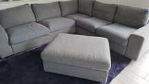Sofa naroznik rozkladany 5 os gunnared ikea
