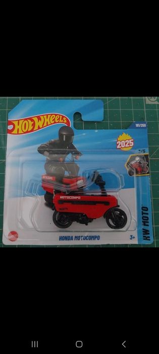 Honda motocampo hot wheels
