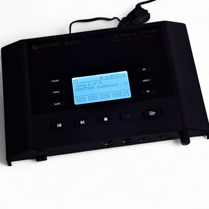 Cymatic audio live player LP-16 плеєр плейбеків