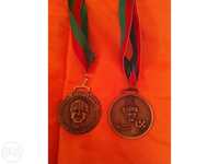 2 Medalhas Maratona Carlos Lopes 2006 e Lisboa 2009