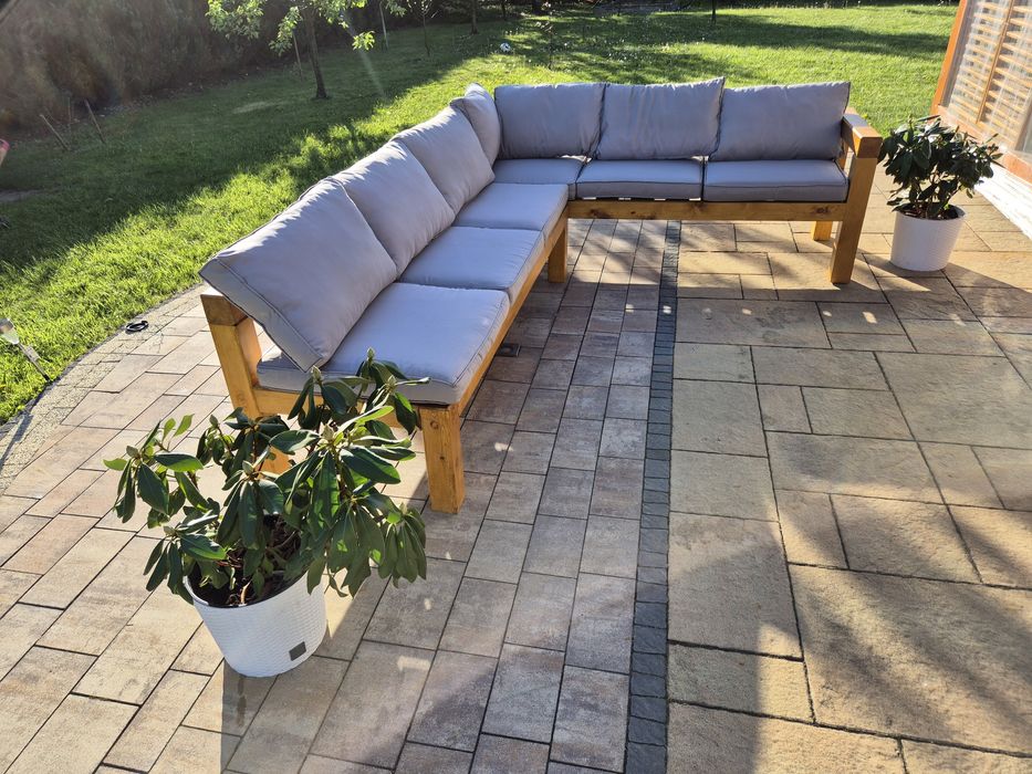 Meble ogrodowe, tarasowe drewniane