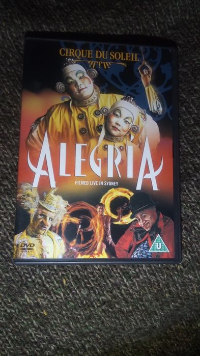 Alegria Cirque du Soleil - alegria live in Sydney 2003 dvd