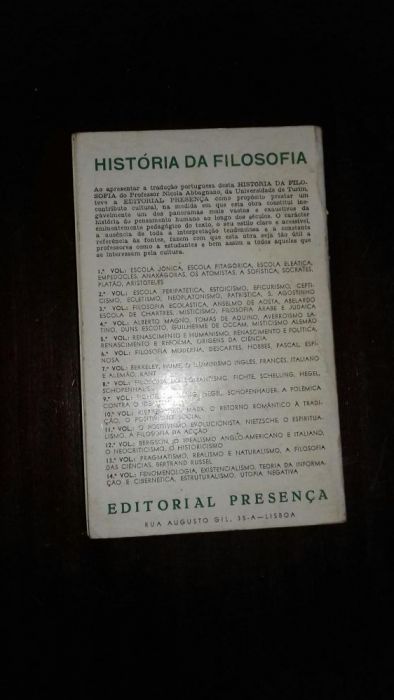 Historia da filosofia