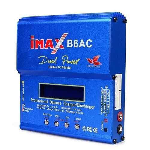 Зарядное устройство Imax B6AC, со встроенным блоком питания.