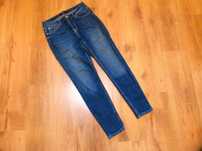 Poco By Pippa spodnie jeans rurki z przetarciami rozm 38 M