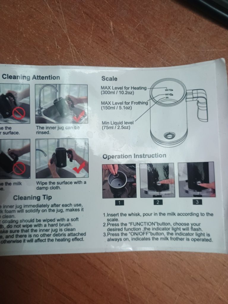Spieniacz do mleka Yussvicc