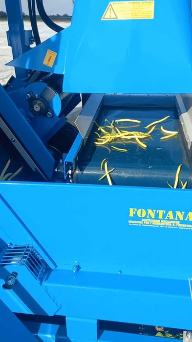 kombajn do fasolka szparagowa bób soja edamame FONTANA