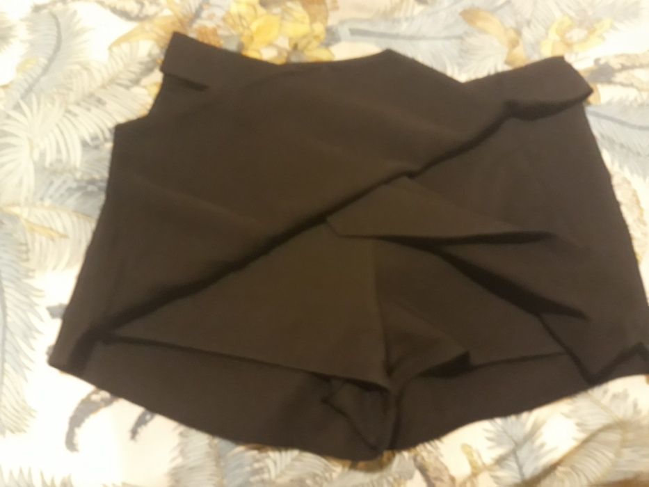 Calção saia preto da zara