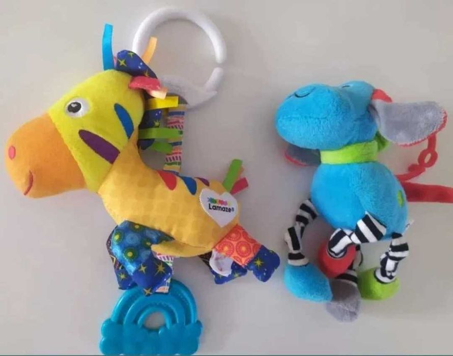Zawieszki zabawki sensoryczne Lamaze Canpol Balibazoo