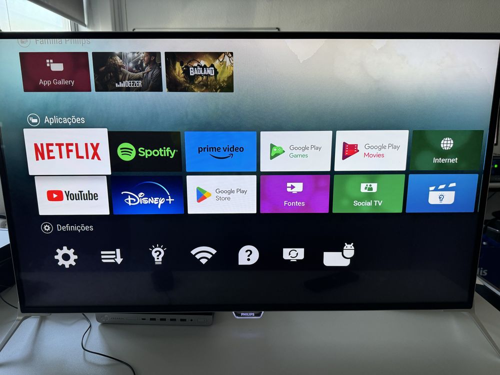 TV Philips 4K UHD 43’’ Android SmartTV