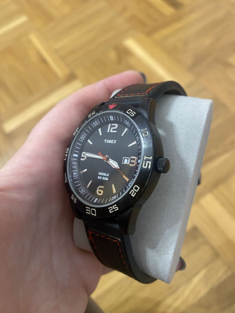 Zegarek czarny meski Timex