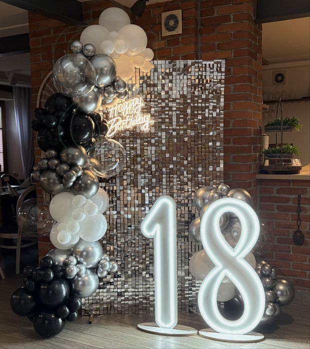 Ścianki i dekoracje balonowe