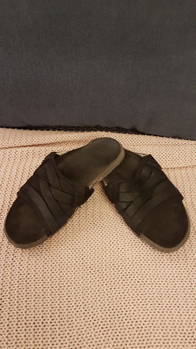 Klapki męskie, skórzane Manuka Strap