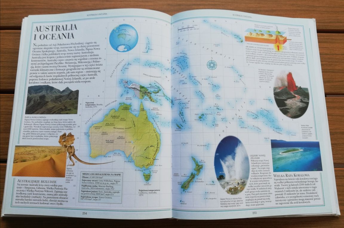 Geografia Świata Pascal encyklopedia atlas
