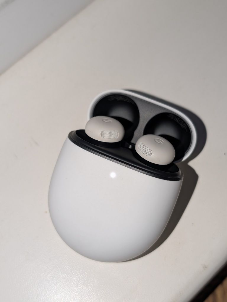 Як нові Бездротові навушники Google pixel buds pro 2 Porcelain