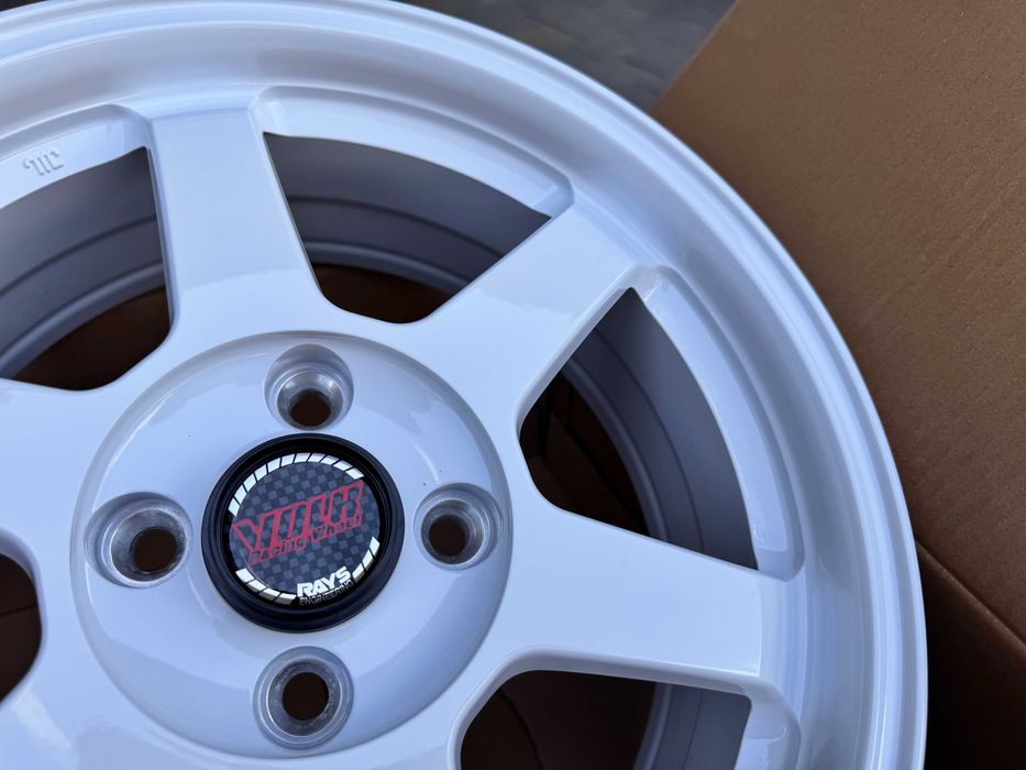 Білі Нові диски R15 4x100 6.5j et35 Renault VW Opel BMW Honda Suzuki