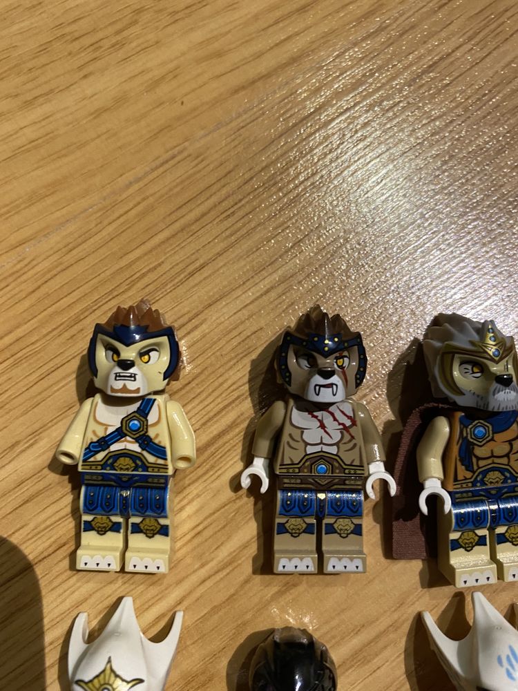 Zestaw figurek lego chima