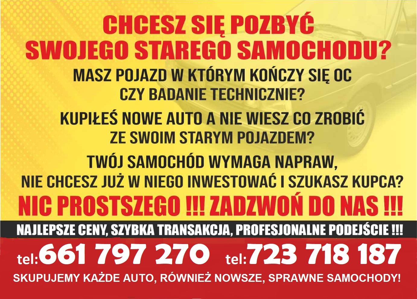 SKUP AUT 24H Zadzwoń ! Napisz ! Warszawa + okolice ! Skup samochodów !