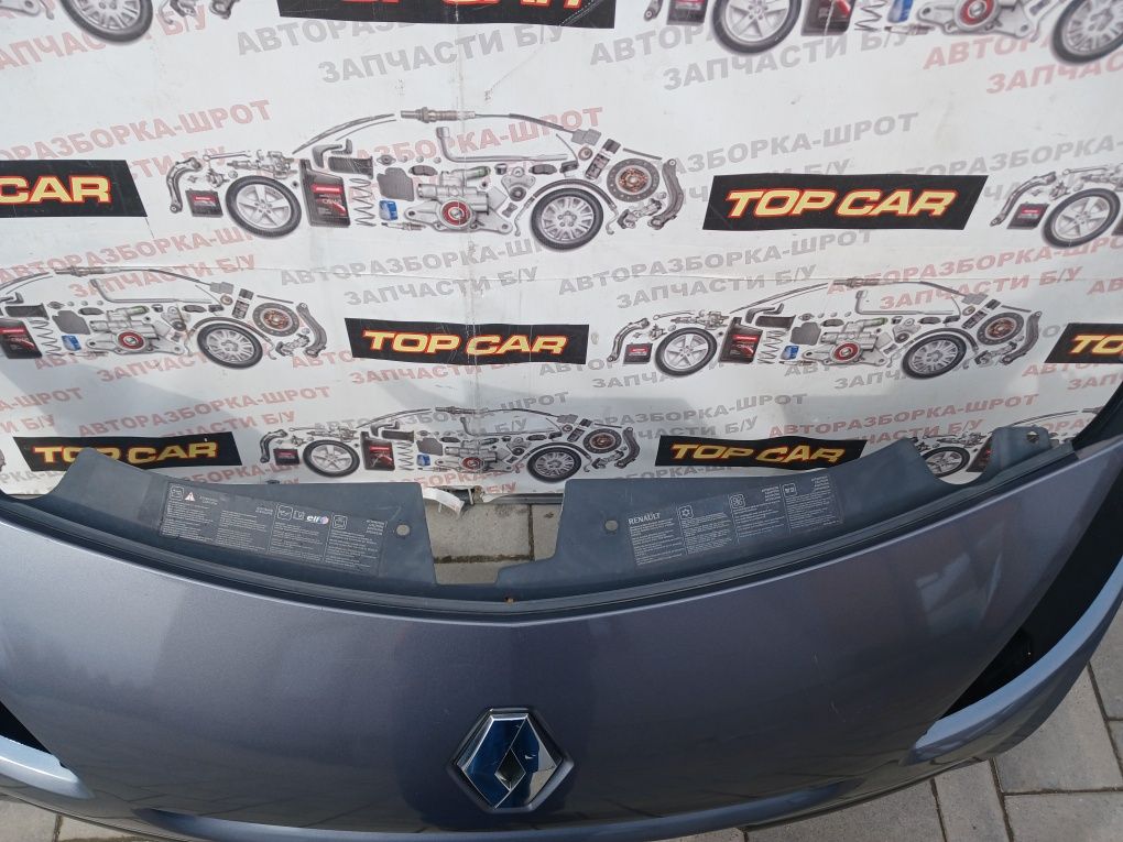 Бампер передній на Рено Кліо 3 Renault Clio 3.