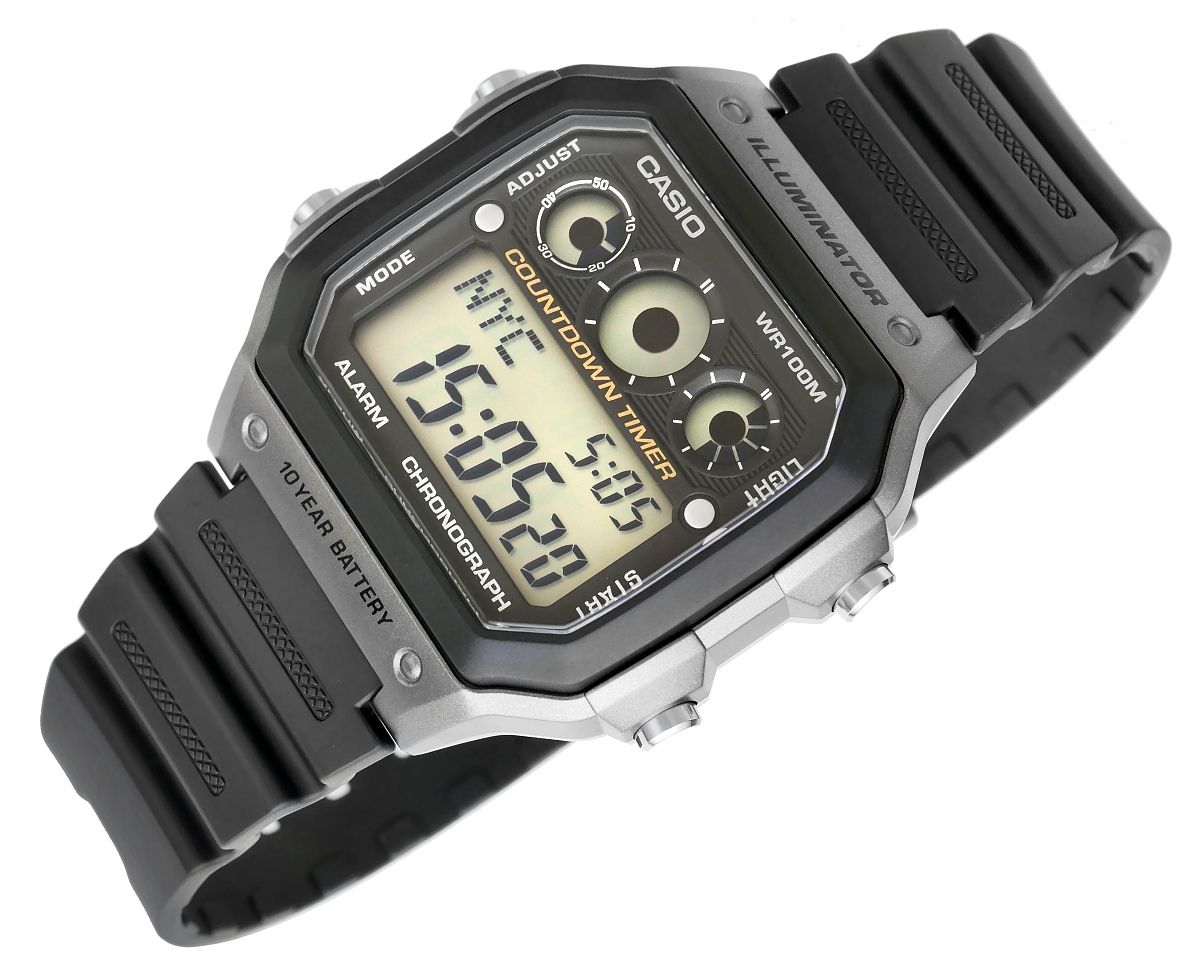 zegarek męski casio ae-1300wh-8avdf + box