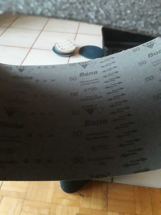 Papier scierny pasy bezkoncowe do cykliniarki bona sia