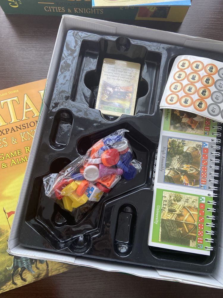 Catan rozszerzenie miasta i rycerze 3-4 graczy- wersja angielska