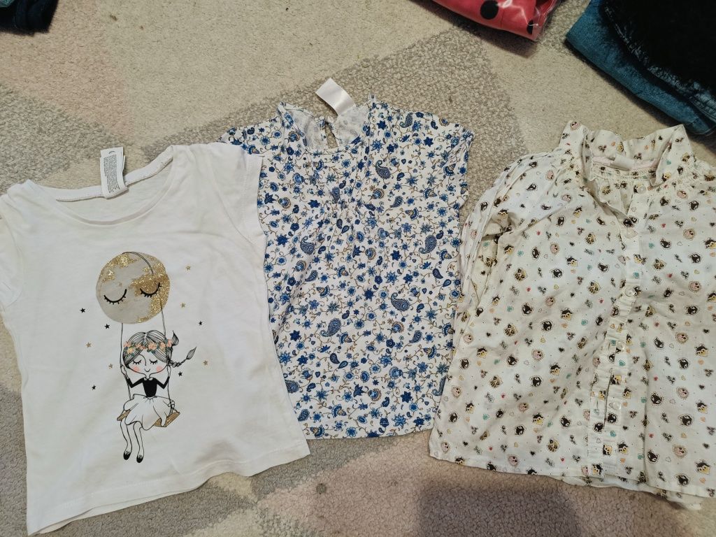 Paka ubrań 86-98 Zara, H&M, Next