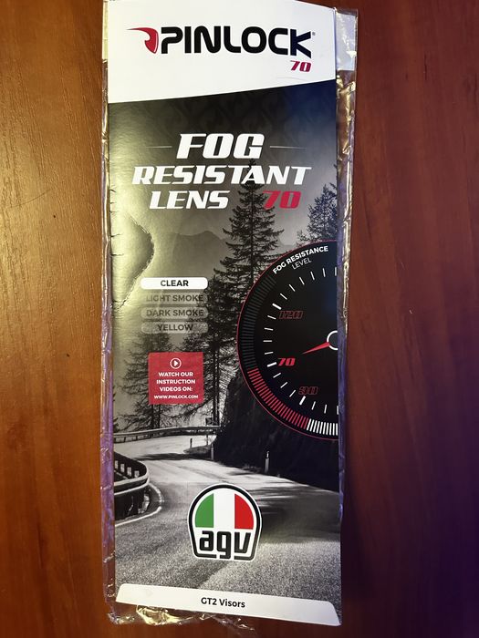 На шлем Pinlock 70 GT2 Visors