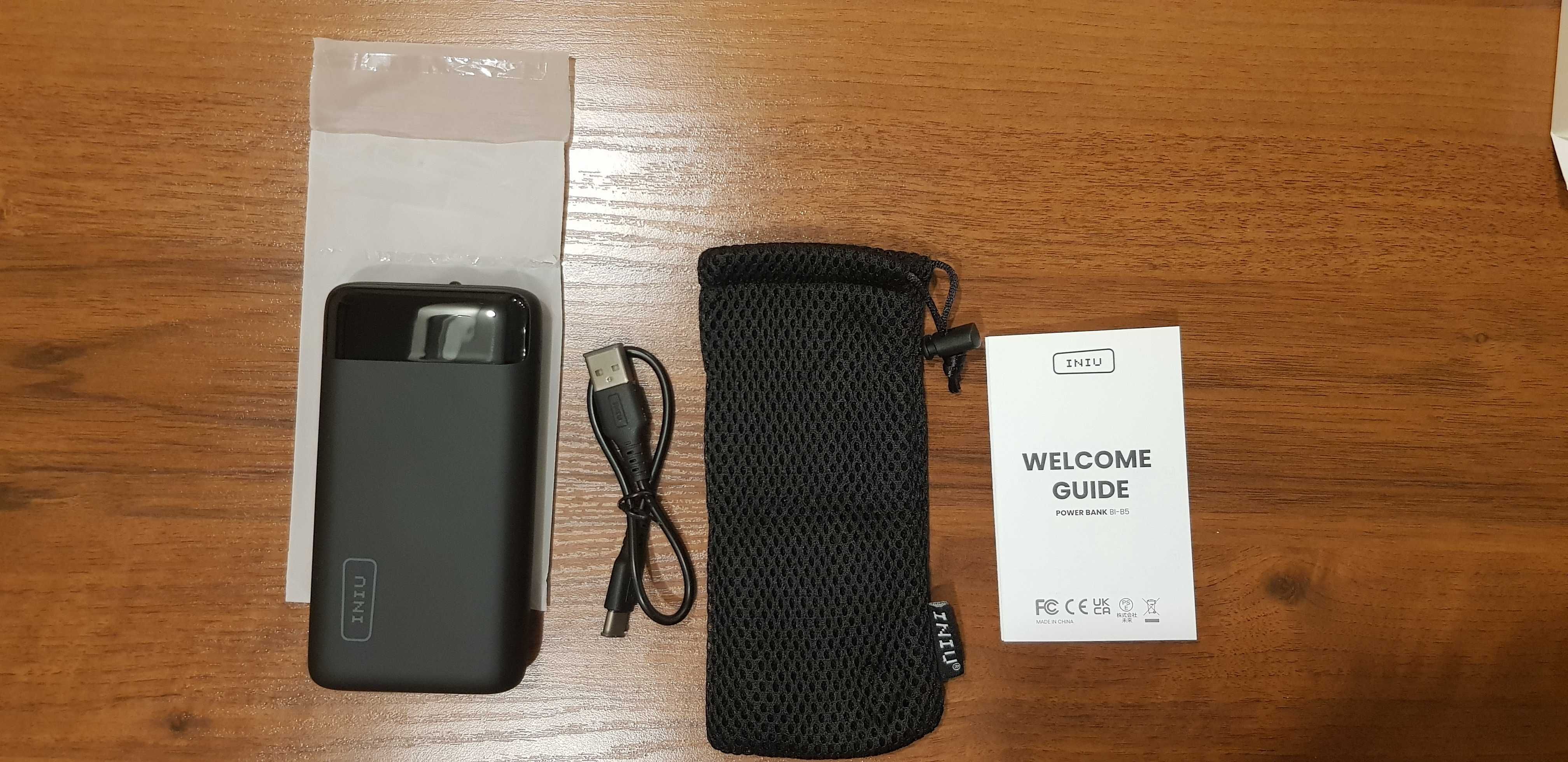 Павербанк Powerbank INIU 20000 mAh 22.5W ТРИ РОКИ ГАРАНТІЯ PD3.0 QC4.0