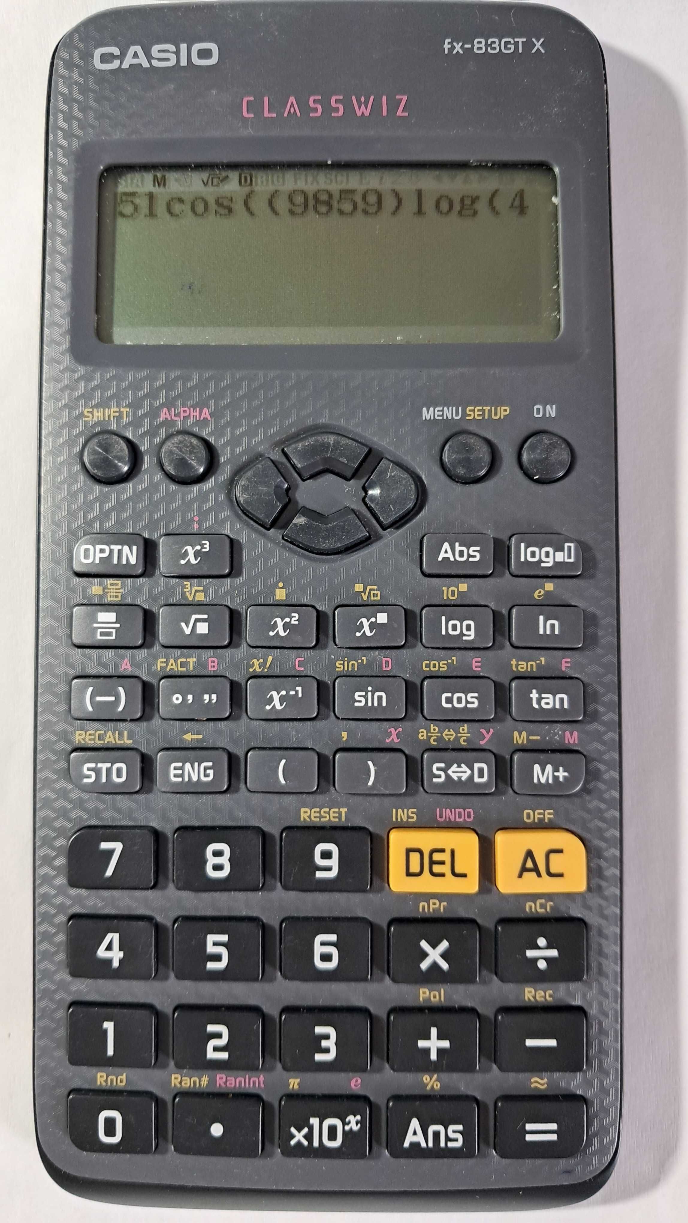 Casio kalkulator funkcyjny naukowy biurowy Classwiz fx-83GT X szary