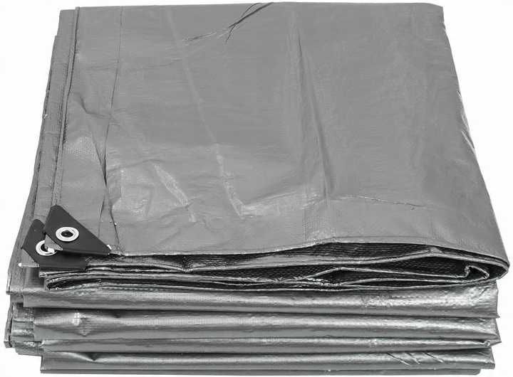 Plandeka płachta ochronna PE 5x8m 120g  MOCNA GRUBA UNIWERSALNA