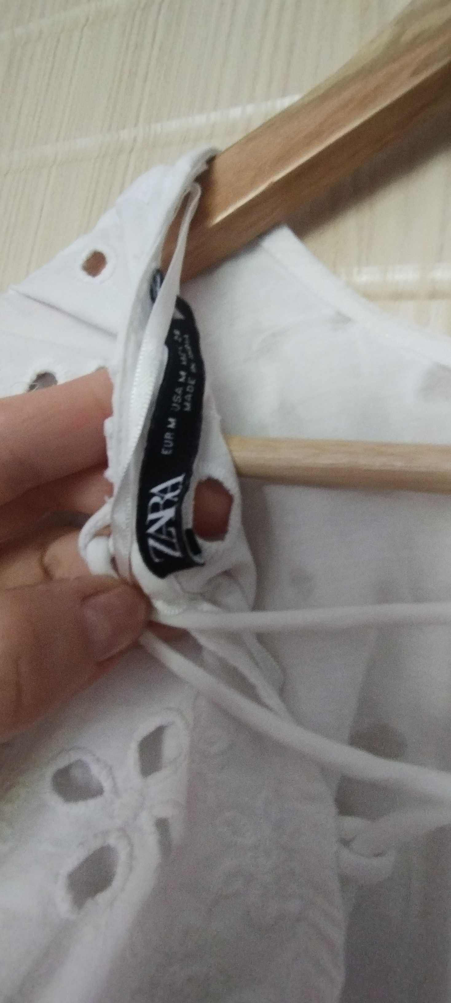 Top Boho z haftem Zara M
