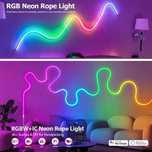 Світлодіодна стрічка Neon RGBIC Smart Led Bluetooth, 5V USB з пультом