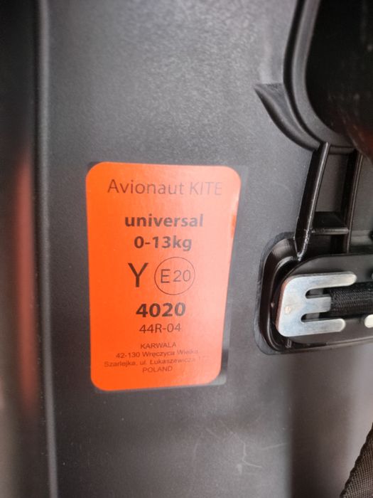 Fotelik nosidełko 0-13 kg