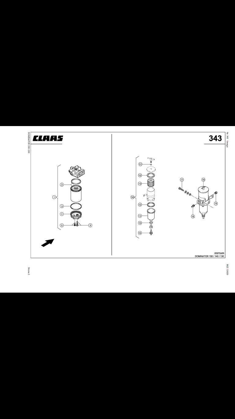 CLAAS DOMINATOR 150 katalog części w języku polskim