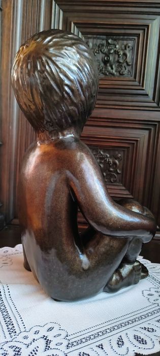 Duża figura z ceramiki