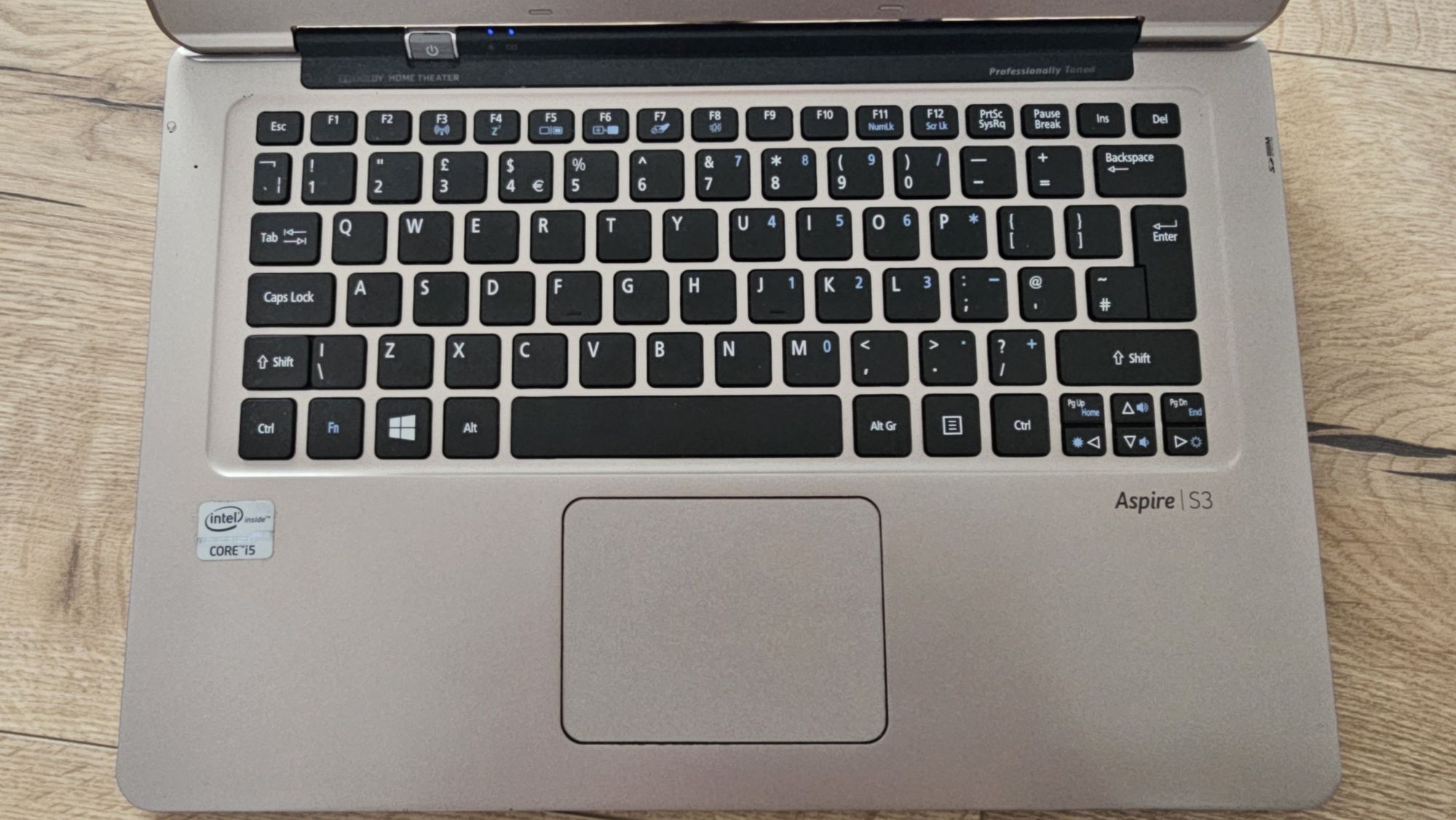 Acer Aspire S3, Intel Core i5