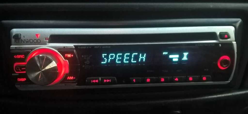 RADIO-RDS-CD/AUX/Subwo KENWOOD 4x50W MP3/WMA ID3-Text EQ3 Loudnes Bass