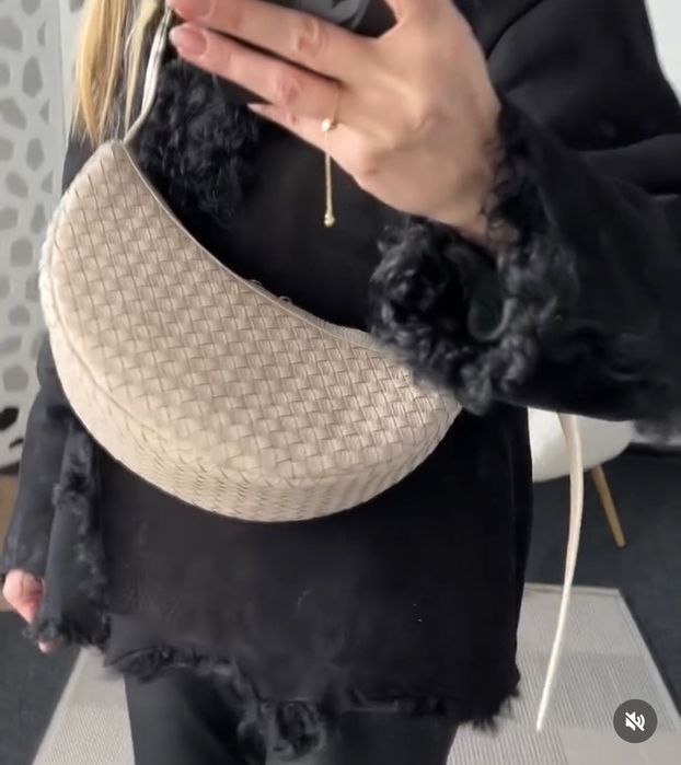 Сумка Lovandbag Luna, cream, size M