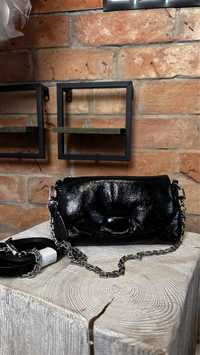 Nowa torebka czarna mala Zara