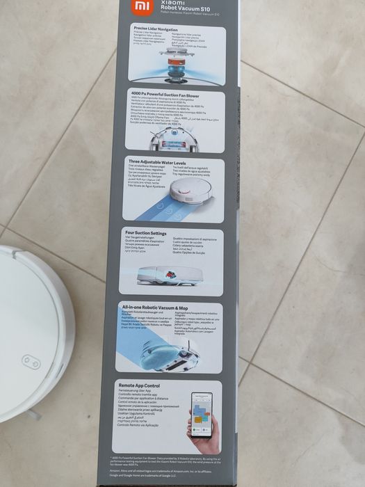 Xiaomi Robot Vacuum S10- robót odkurzająco- mopujący