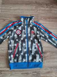 Bluza Adidas 128 Marvel Kapitan Ameryka super 134