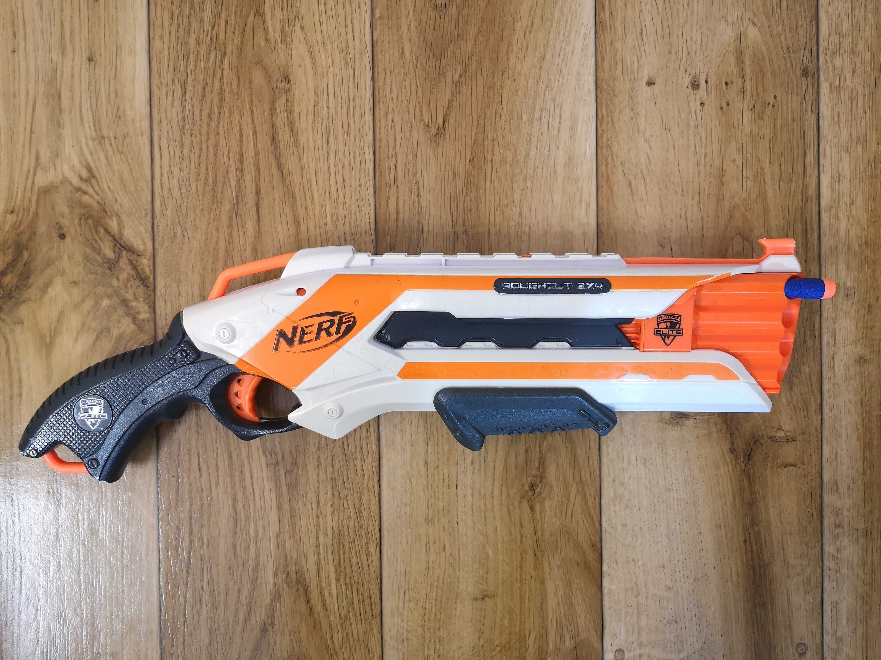 Nerf Roughcut 2x4 pistolet wyrzutnia