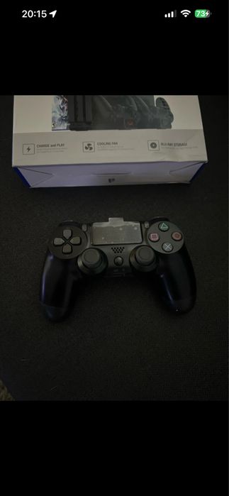 Comando Ps4 mais carregador de comandos