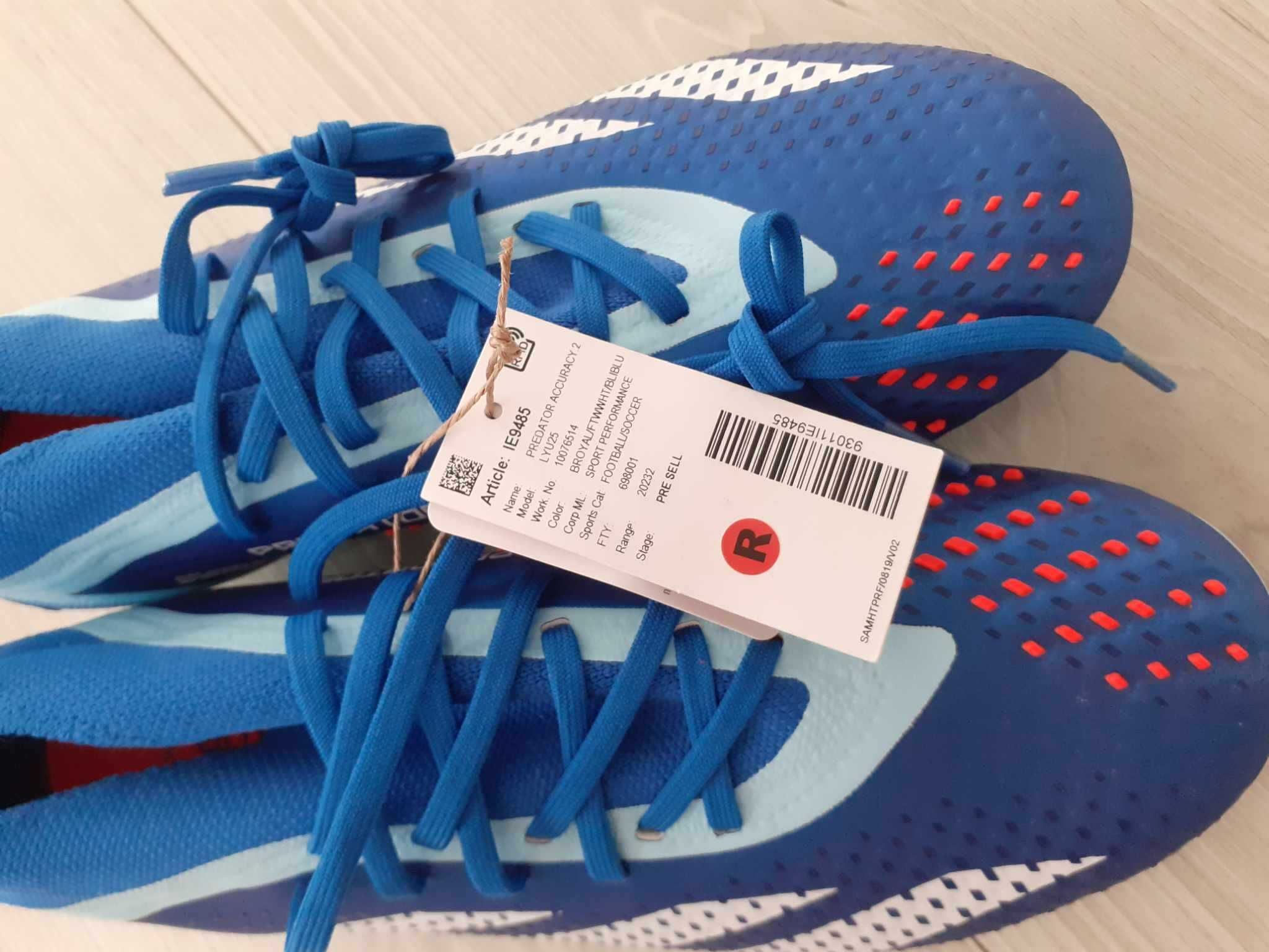 Półprofesjonalne buty korki adidas Predator Accuracy.2 MG r. 42 2/3