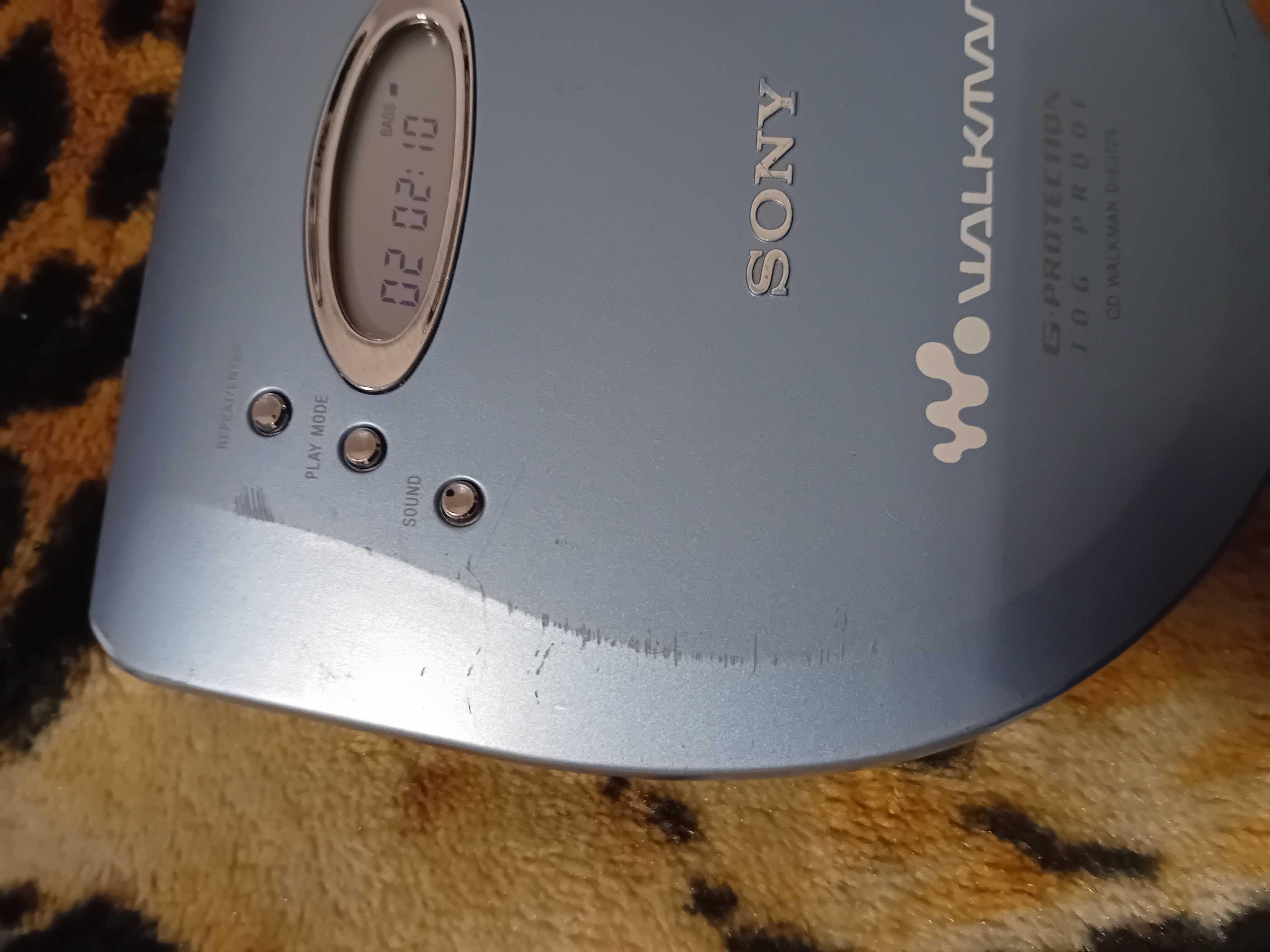 Discman Sony Walkman D-ej725 + zasilacz Okazja